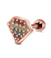 Beautiful Crystal Ear Piercing TIP-2793